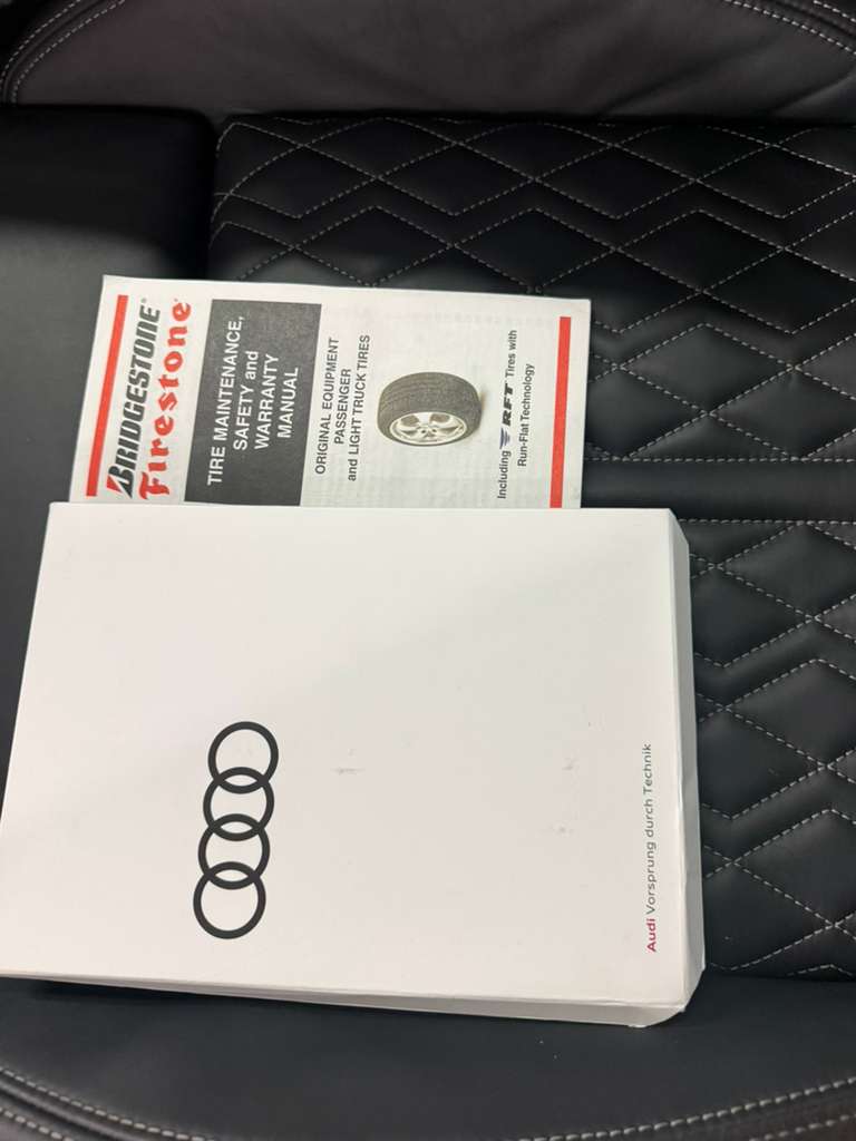 Available Audi maintenance materials reviewed during the inspection