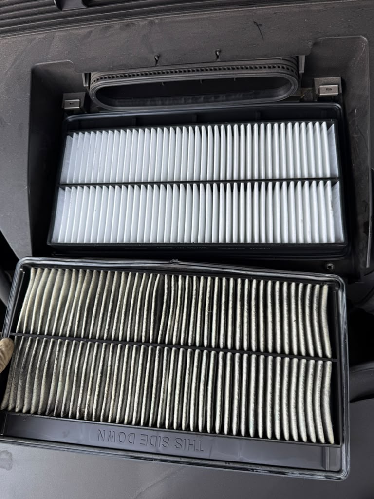 New and used vehicle air filters